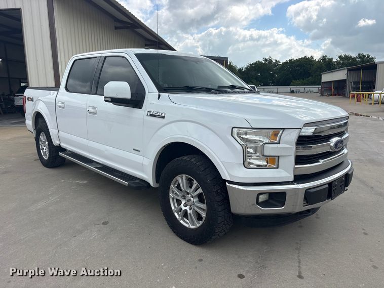 image for item ET2259 2015 Ford F150 Crew Cab pickup truck
