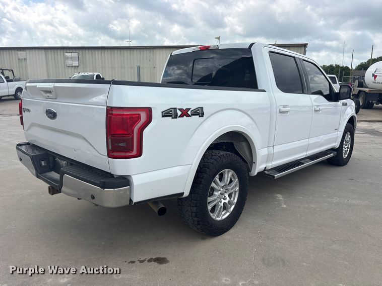 image for item ET2259 2015 Ford F150 Crew Cab pickup truck