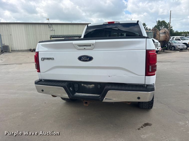 image for item ET2259 2015 Ford F150 Crew Cab pickup truck