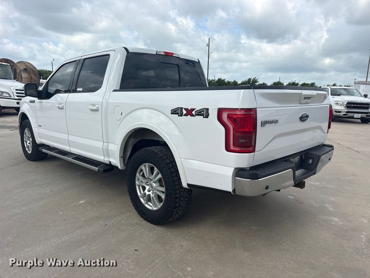 image for item ET2259 2015 Ford F150 Crew Cab pickup truck
