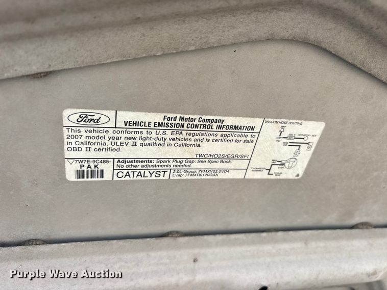 image for item ET2260 2007 Ford Focus 
