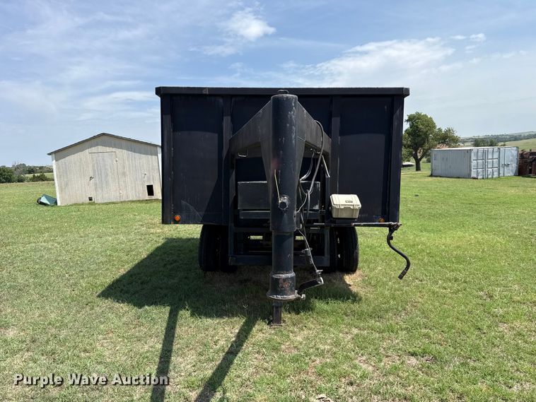 image for item ET6395 Shop Built dump trailer