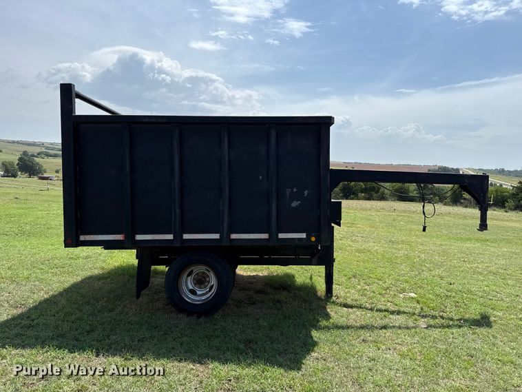 image for item ET6395 Shop Built dump trailer