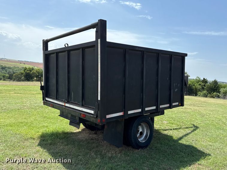 image for item ET6395 Shop Built dump trailer