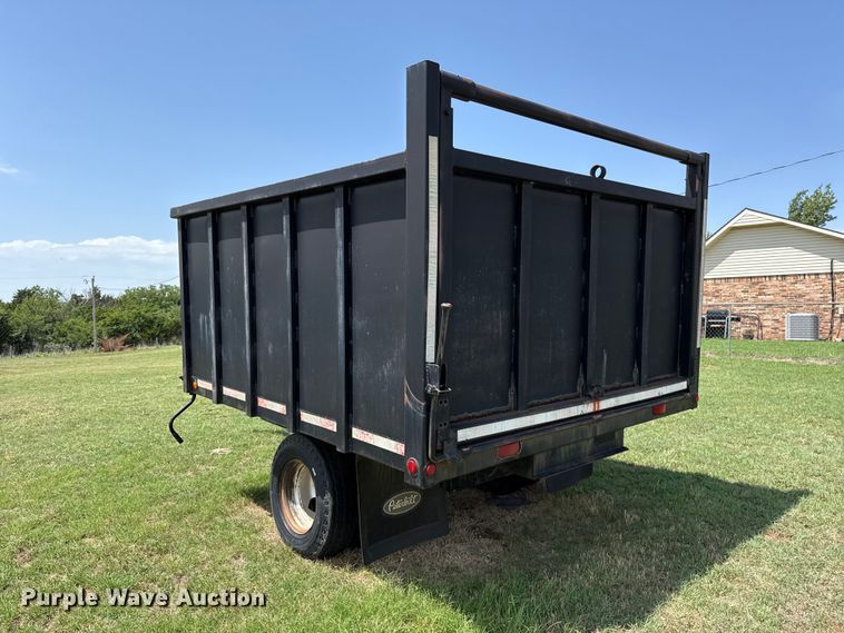 image for item ET6395 Shop Built dump trailer