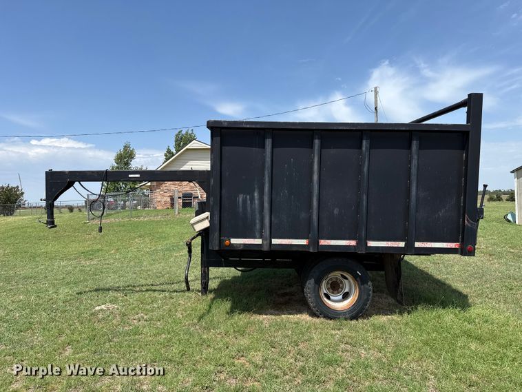 image for item ET6395 Shop Built dump trailer