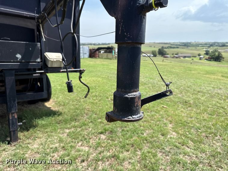 image for item ET6395 Shop Built dump trailer
