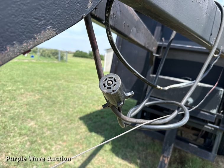 image for item ET6395 Shop Built dump trailer