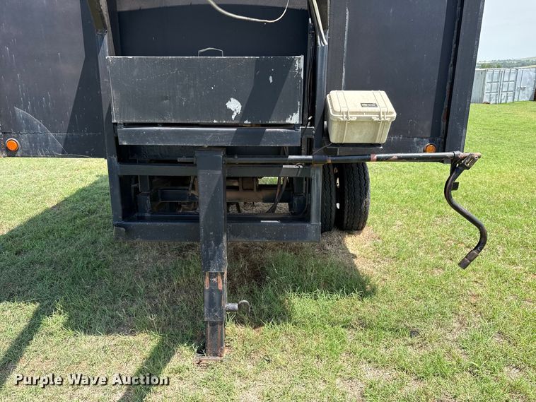 image for item ET6395 Shop Built dump trailer