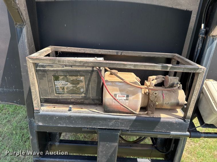 image for item ET6395 Shop Built dump trailer