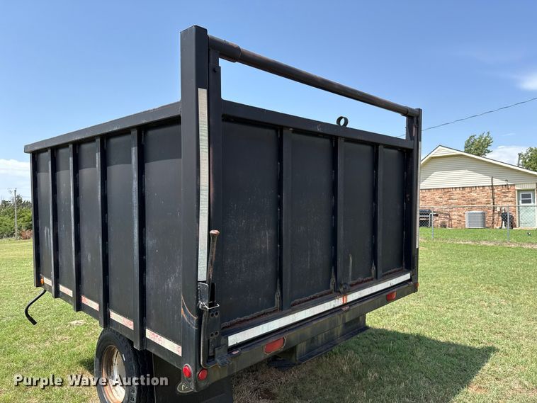 image for item ET6395 Shop Built dump trailer