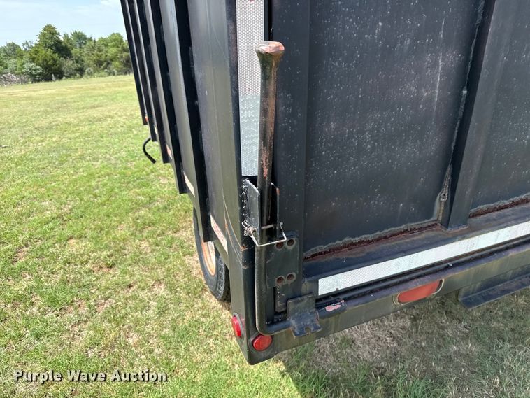 image for item ET6395 Shop Built dump trailer