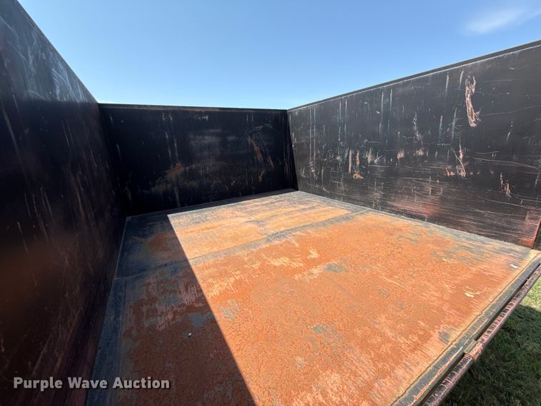 image for item ET6395 Shop Built dump trailer