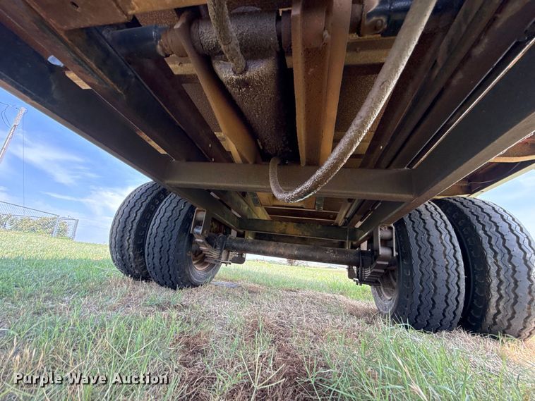 image for item ET6395 Shop Built dump trailer
