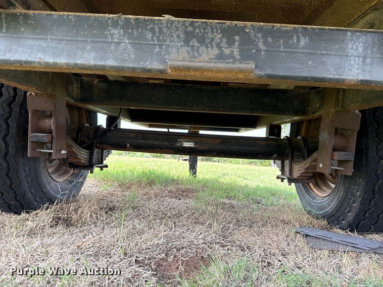 image for item ET6395 Shop Built dump trailer