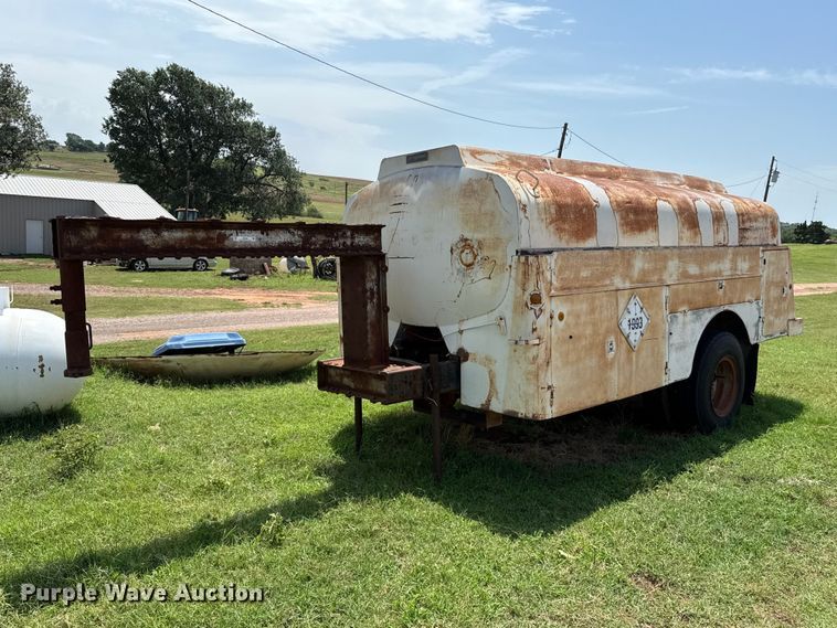 Shop Built fuel trailer