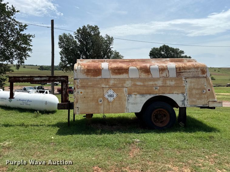image for item ET6396 Shop Built fuel trailer