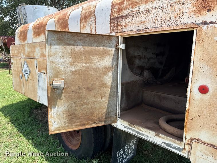 image for item ET6396 Shop Built fuel trailer