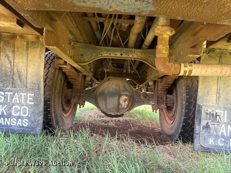 image for item ET6396 Shop Built fuel trailer