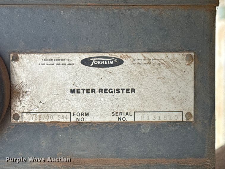 image for item ET6396 Shop Built fuel trailer