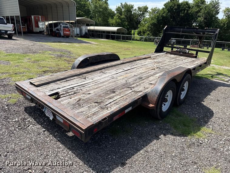 image for item ET6400 Shop built equipment trailer