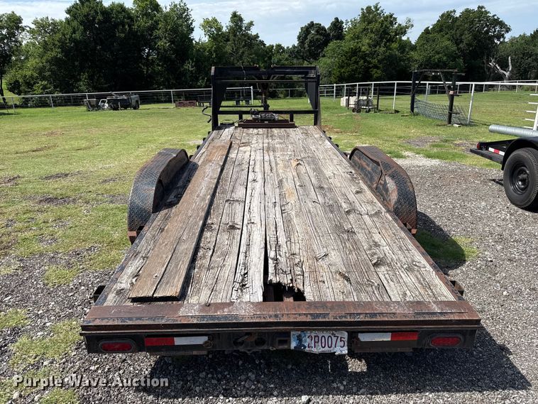 image for item ET6400 Shop built equipment trailer