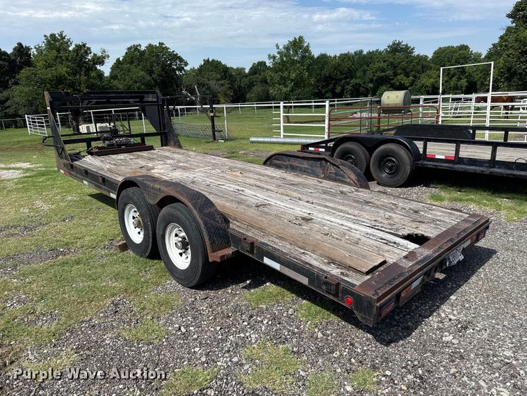 image for item ET6400 Shop built equipment trailer