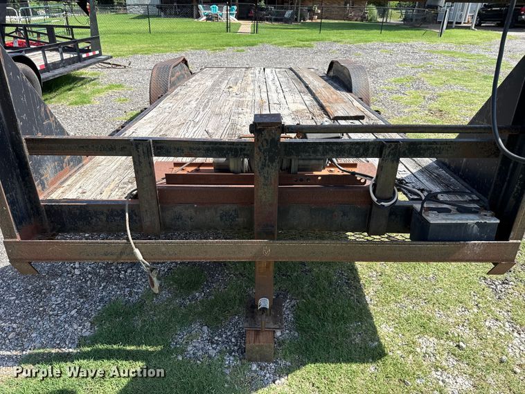 image for item ET6400 Shop built equipment trailer