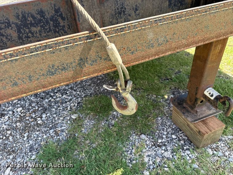 image for item ET6400 Shop built equipment trailer