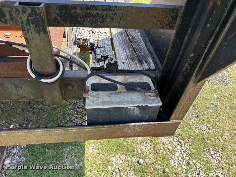 image for item ET6400 Shop built equipment trailer