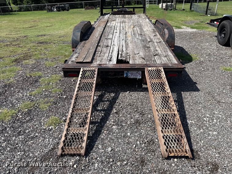 image for item ET6400 Shop built equipment trailer