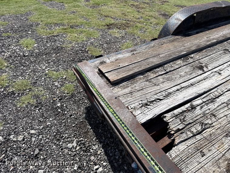 image for item ET6400 Shop built equipment trailer