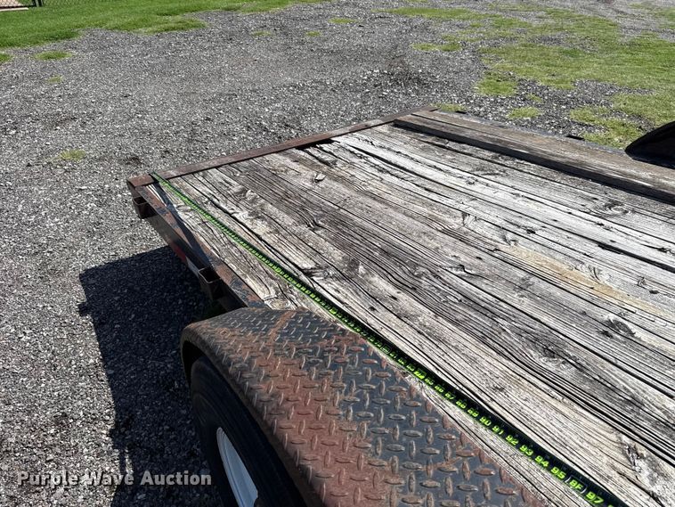 image for item ET6400 Shop built equipment trailer