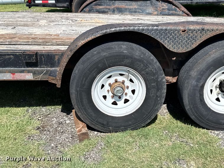 image for item ET6400 Shop built equipment trailer