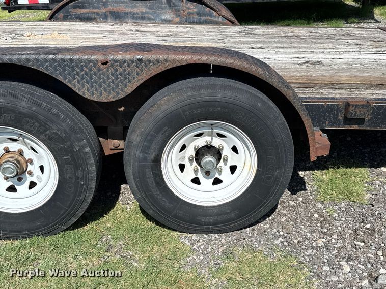 image for item ET6400 Shop built equipment trailer