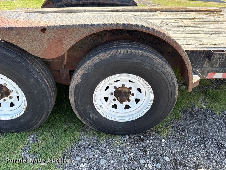 image for item ET6400 Shop built equipment trailer