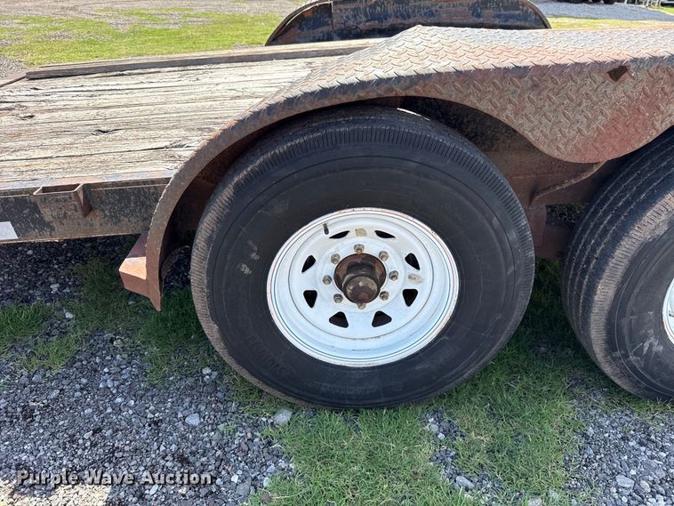 image for item ET6400 Shop built equipment trailer