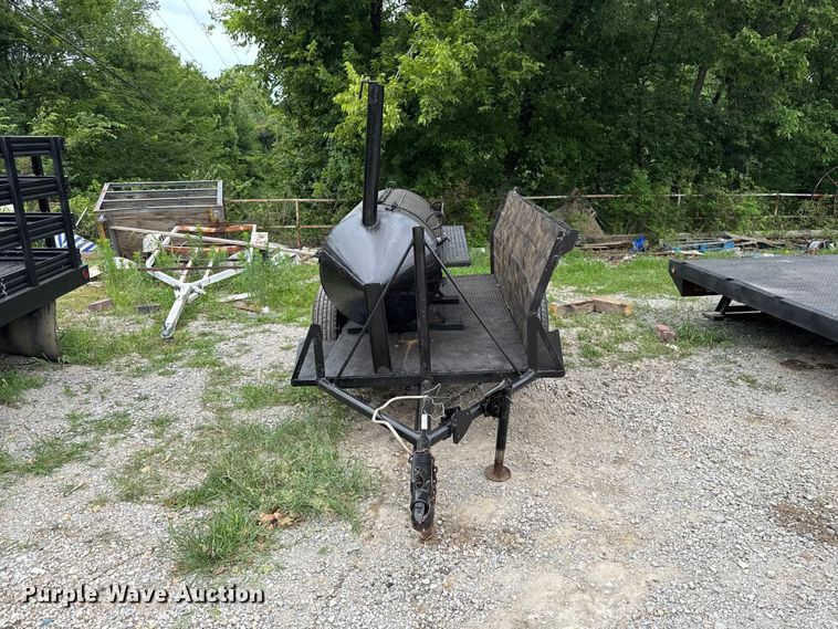 image for item ET6411 Shop built smoker trailer
