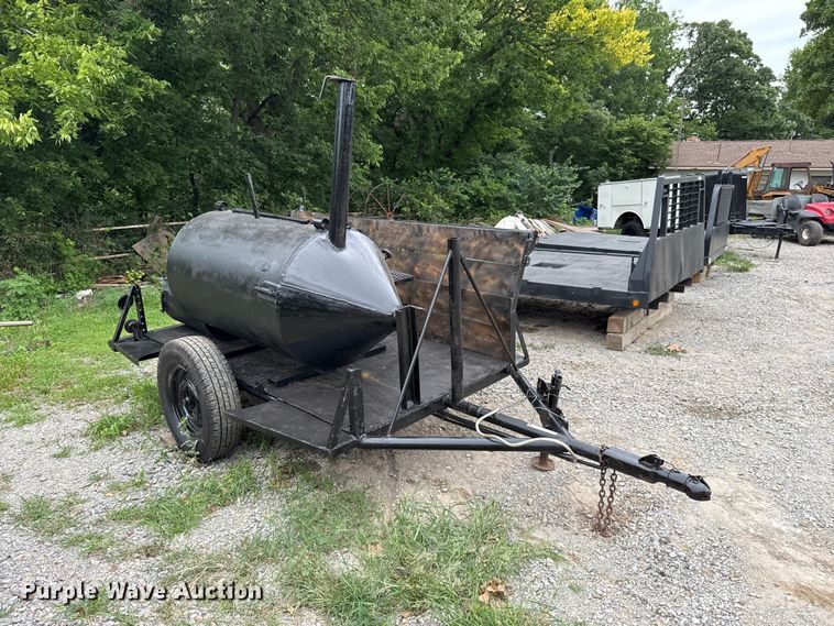 image for item ET6411 Shop built smoker trailer