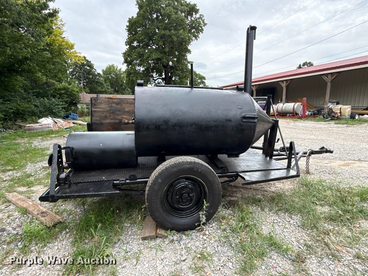 image for item ET6411 Shop built smoker trailer
