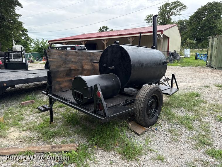 image for item ET6411 Shop built smoker trailer