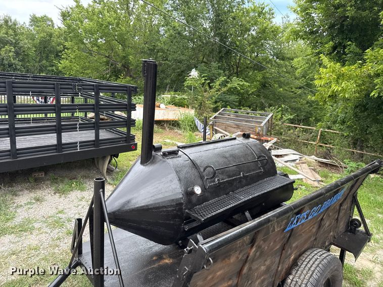 image for item ET6411 Shop built smoker trailer