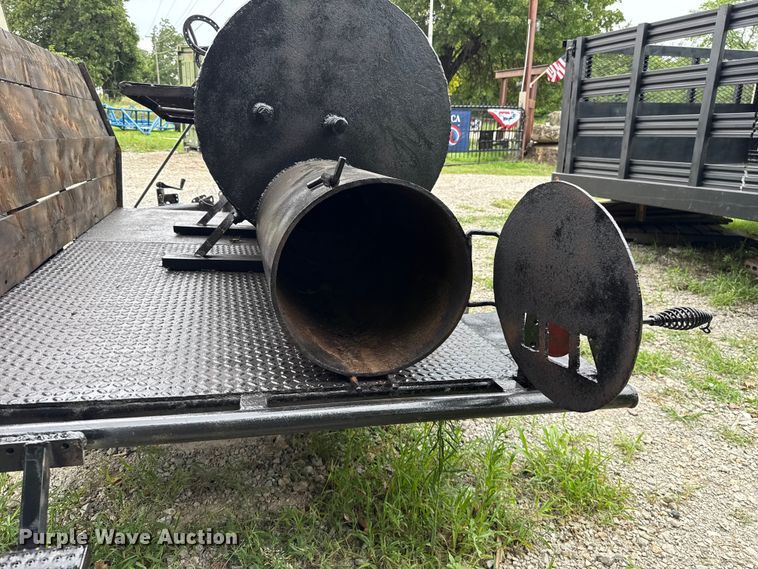 image for item ET6411 Shop built smoker trailer
