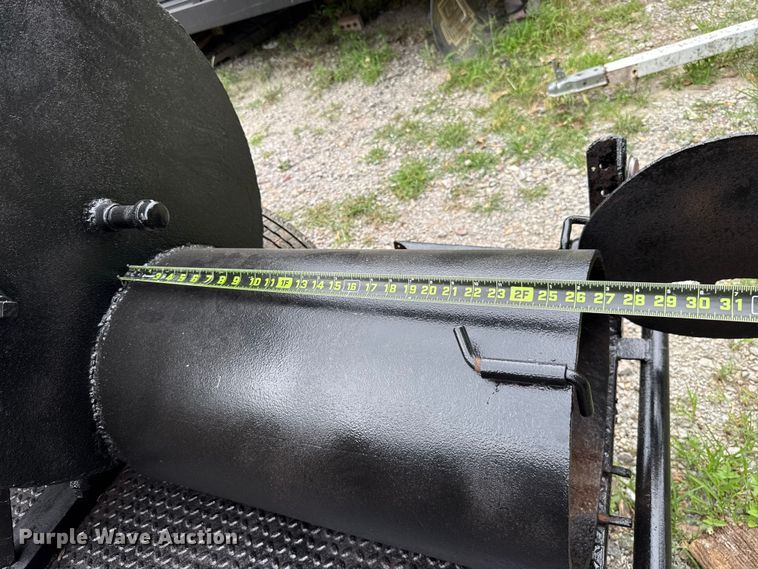 image for item ET6411 Shop built smoker trailer