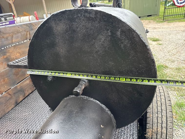 image for item ET6411 Shop built smoker trailer