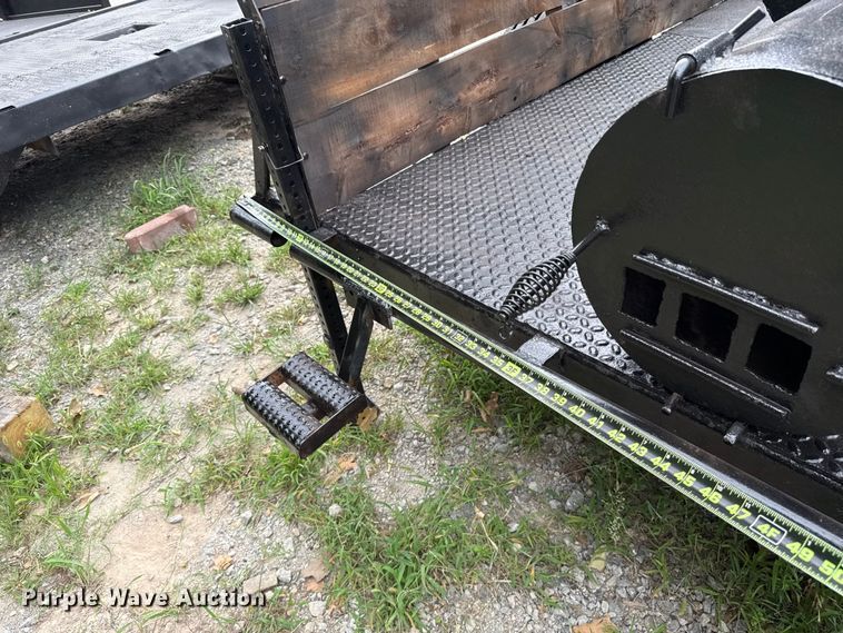 image for item ET6411 Shop built smoker trailer