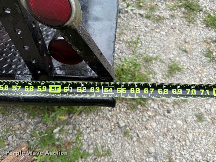 image for item ET6411 Shop built smoker trailer