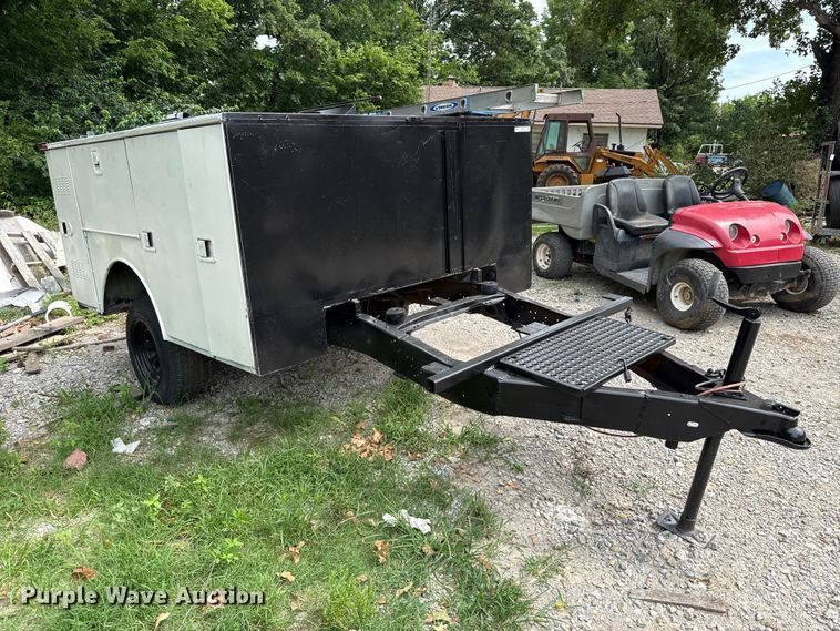 image for item ET6414 Shop built utility truck bed trailer