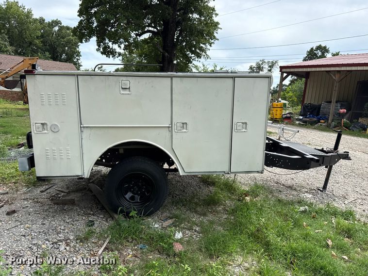 image for item ET6414 Shop built utility truck bed trailer