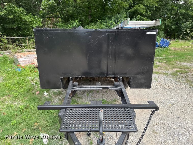 image for item ET6414 Shop built utility truck bed trailer
